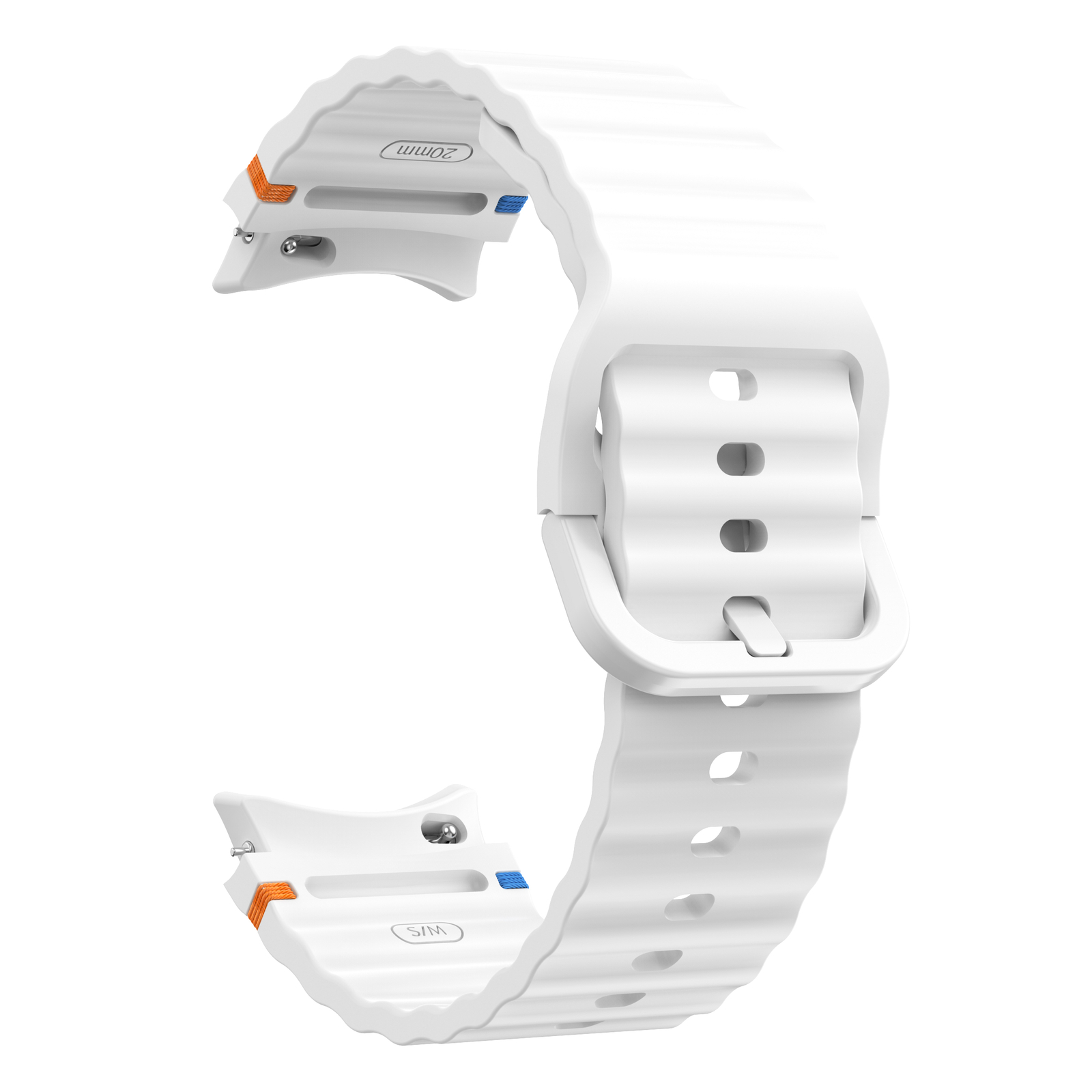For Samsung Galaxy Watch 7/6/5/4/FE 40/44/47mm Sport Silicone Watch Band Strap