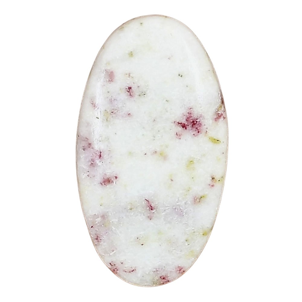 Natural Cinnabar 28.2×15.7×5.8 mm Oval Shape Polished Loose Gemstone LS03091-51