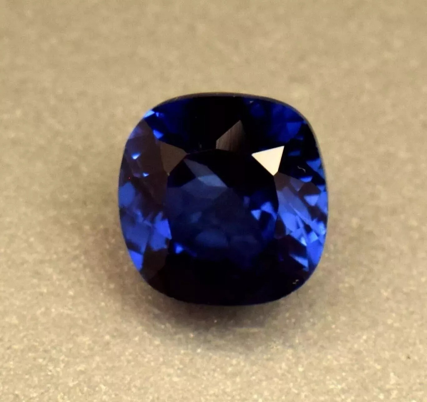 Natural Kashmir Blue Sapphire 9.54 Ct Cushion Cut Certified Loose Gemstone