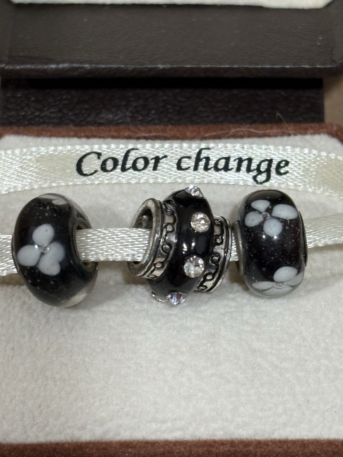 Bella Perlina Color Change Charm Beads Fashion Jewelry Bracelet Add/Replace/Gift