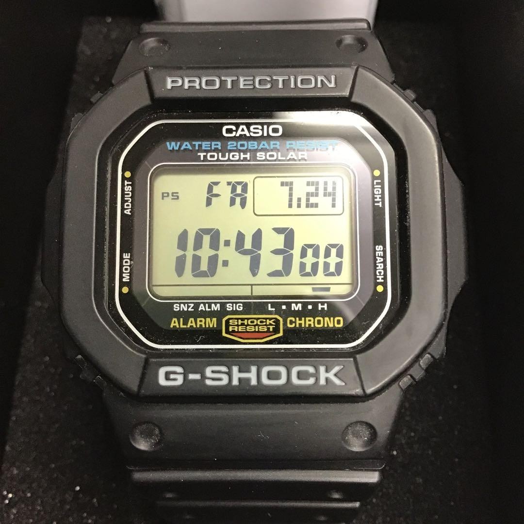 CASIO G-SHOCK G-5600UE-1JF Tough Solar Digital Watch From Japan
