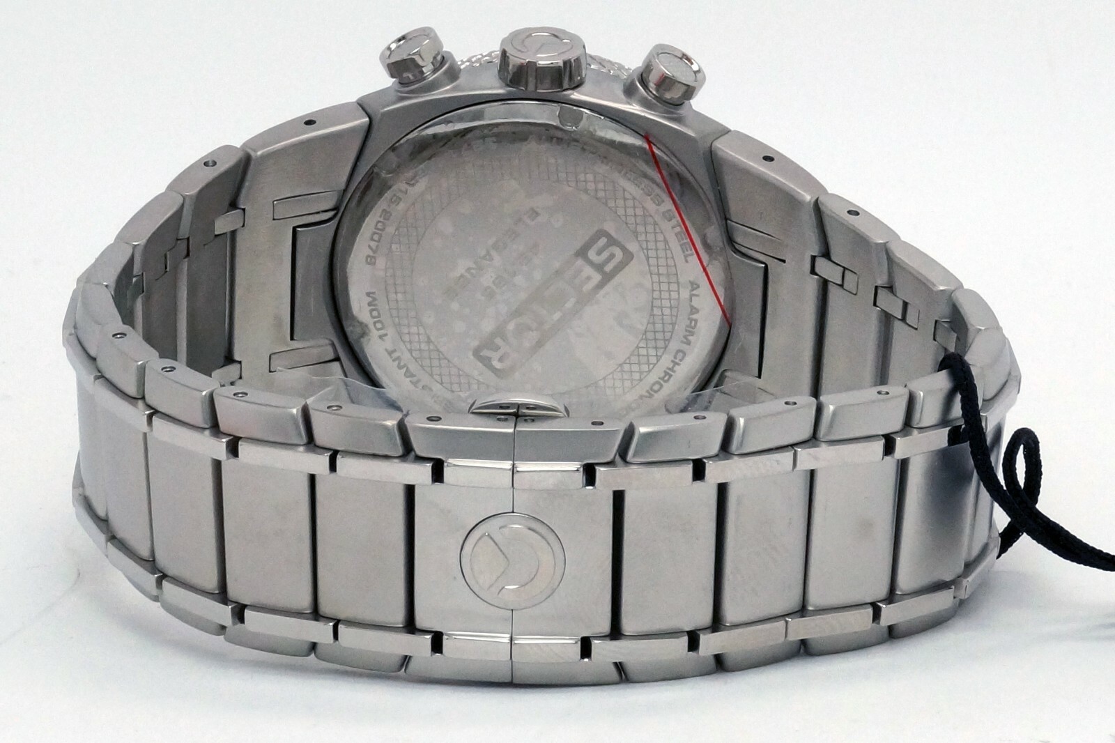 NEW SECTOR R3271695125 SWISS ALARM CHRONOGRAPH STEEL SPORT WATCH ANALOG QUARTZ