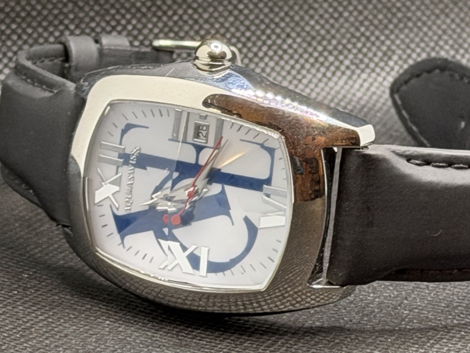 Aquaswiss Ice XL M-9500XL-07 Swiss Men’s Watch White Dial NIB