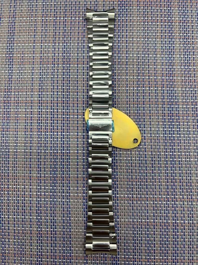 Longines L3.830.4 21mm Original Stainless Steel Bracelet Watch Strap
