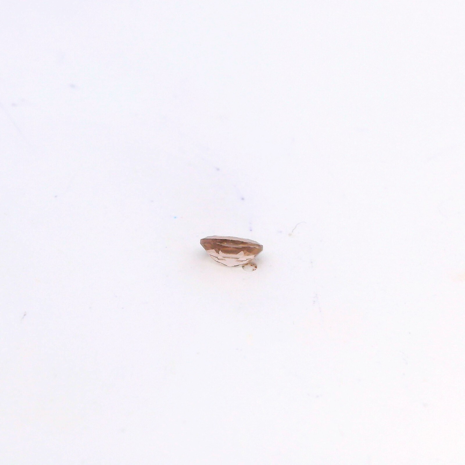0.09ct Loose Oval Cut Light Smokey Quartz 6 x 4mm
