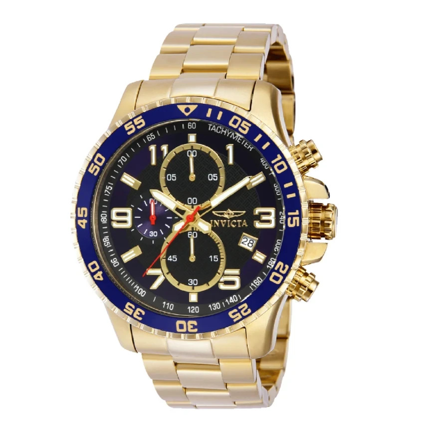 Invicta Specialty Mach Gala Men’s Watch – 48mm, Gold (69807) – NEW with warranty