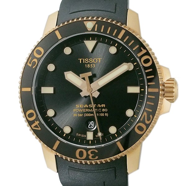 [B1Y] Tissot Seastar 1000 Powermatic 80 T120.407.37.051.01 Watch [t7x]