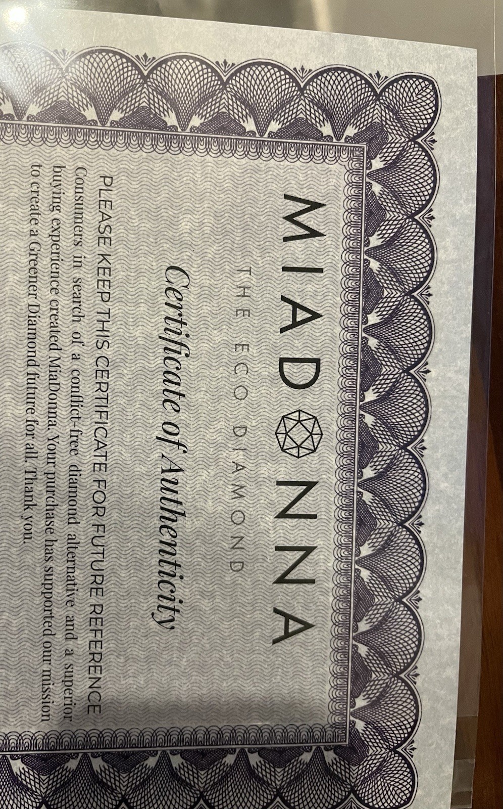 MiaDonna Liv Platinum Pavé Lab-Created Simulated Diamond Band 0.22ctw 4.25