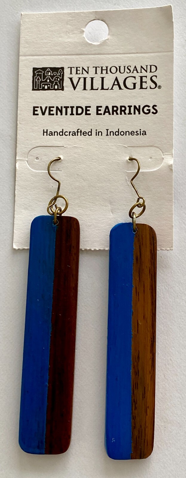 Ten Thousand Villages Eventide Earrings Dangle Handcrafted in India