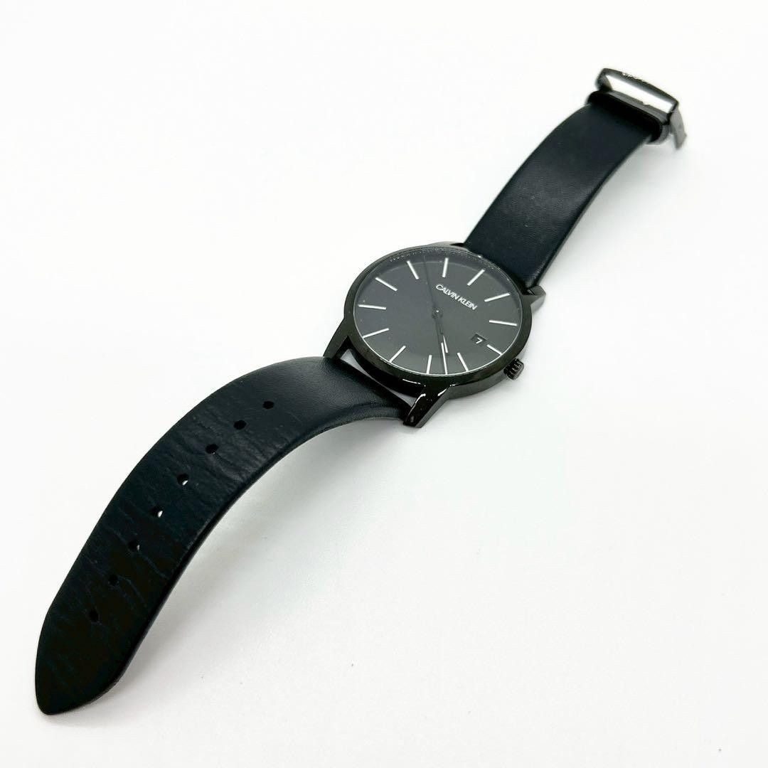 Working Calvin Klein Watch Date Black Quartz Men’s