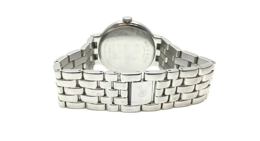 Movado Veturi Men’s Quartz 130969 Black Dial Watch $895