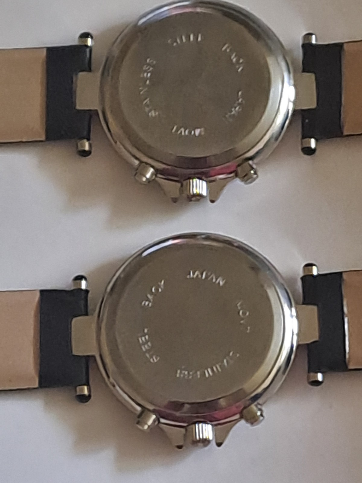 Pierre Rolande Mens Watch Set x2 Moon Phase Day Date Multi Dial Working Unworn