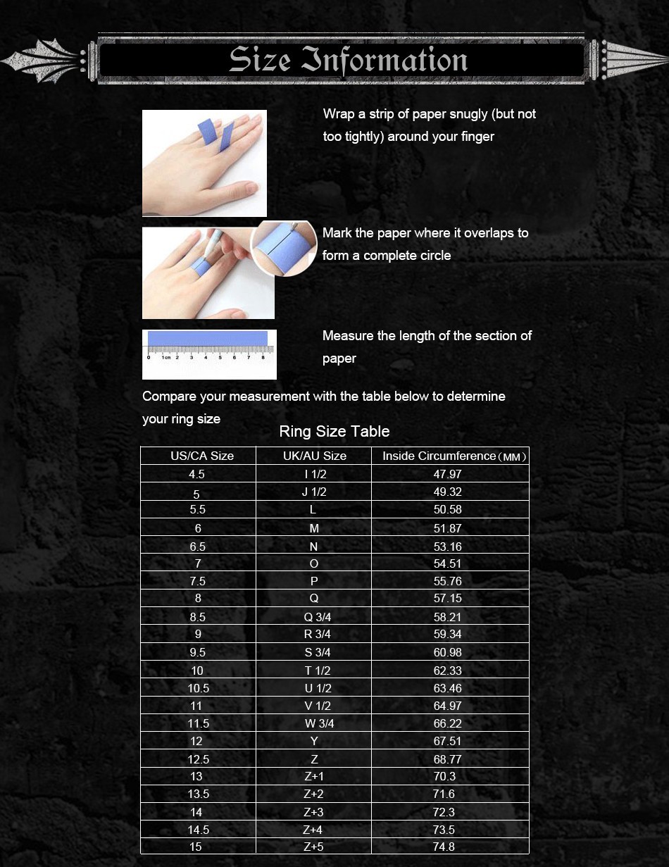 Men’s Gothic Biker Skull Skeleton Claw Turquoise Cat Eye Stainless Steel Ring