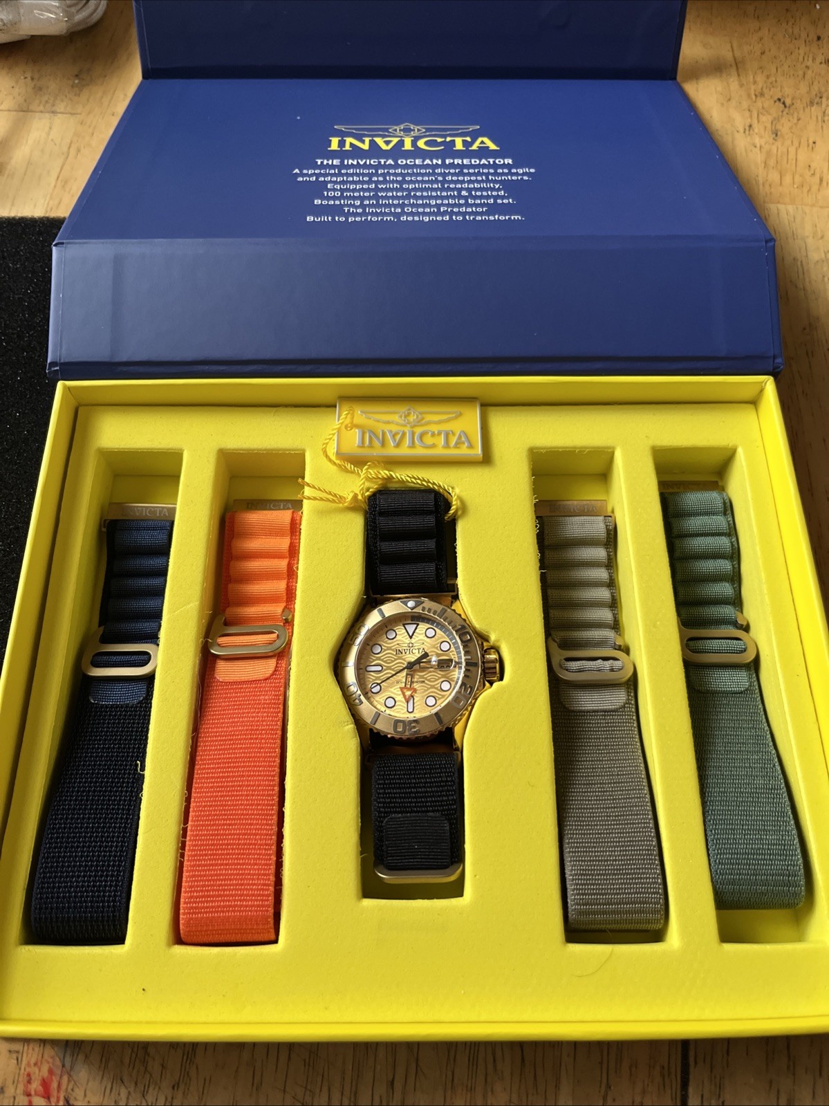 Invicta Ocean Predator Model 49799 Men Watch NEW