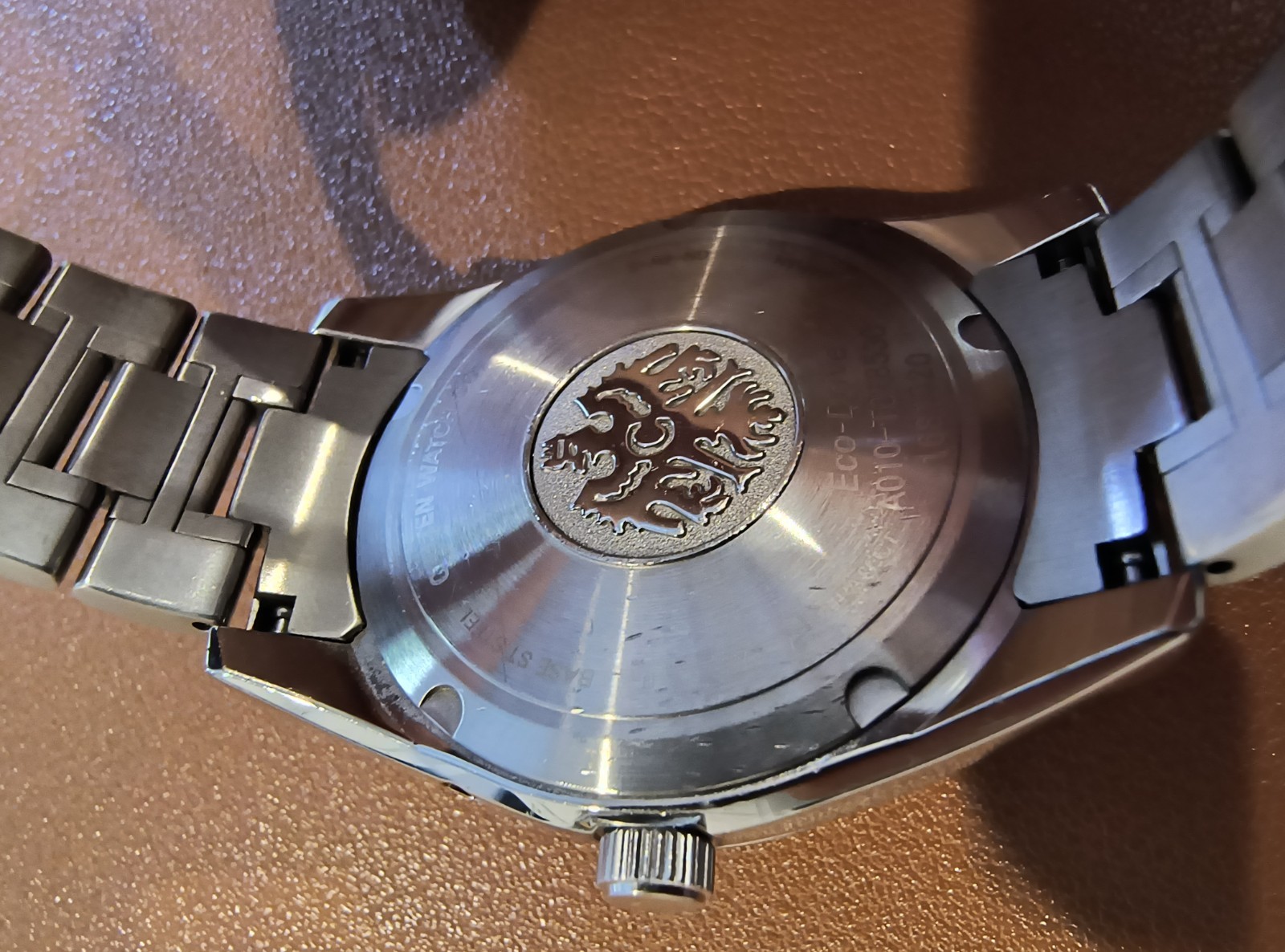 The Citizen Chronomaster 36mm black teaked dial box papers tag recent serviced