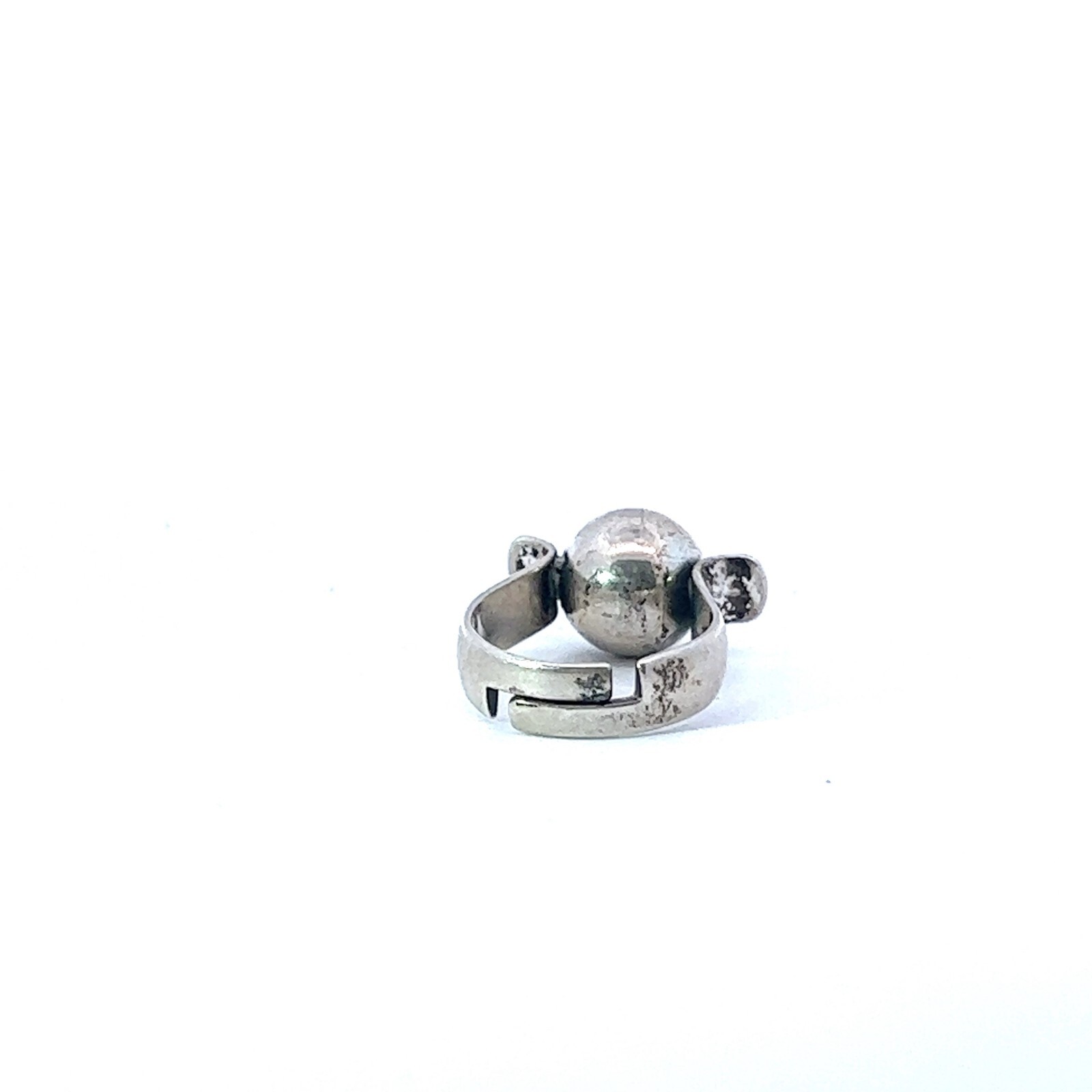 Sterling Silver 10.9mm Ball Ring