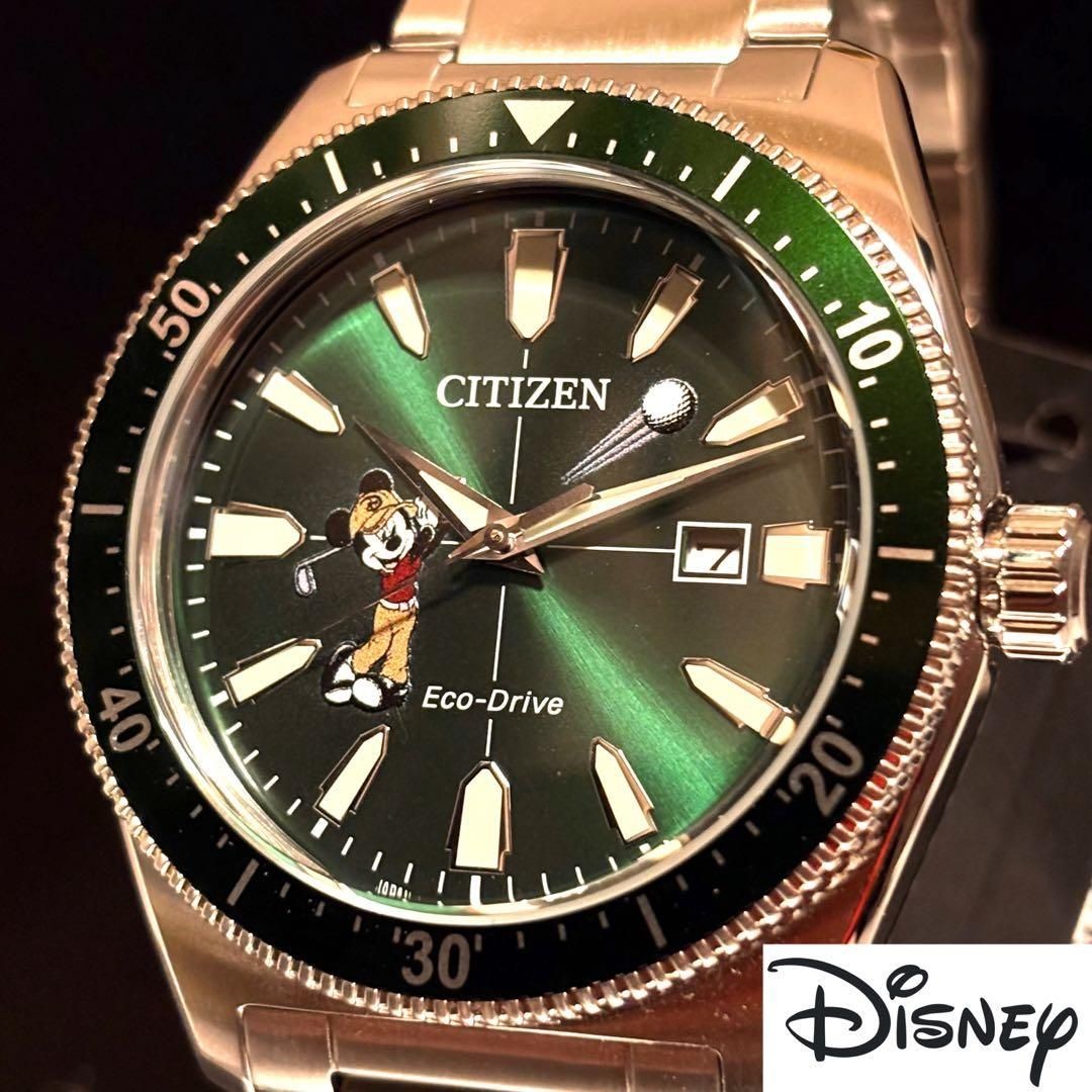 [B1P] CITIZEN Disney Golf Mickey Mouse Limited Men’s Watch [t4w]