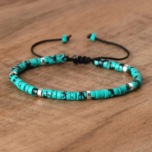 Green Nephrite Jade 4mm Bead Healing Protection Lucky Crystal Women Men Bracelet