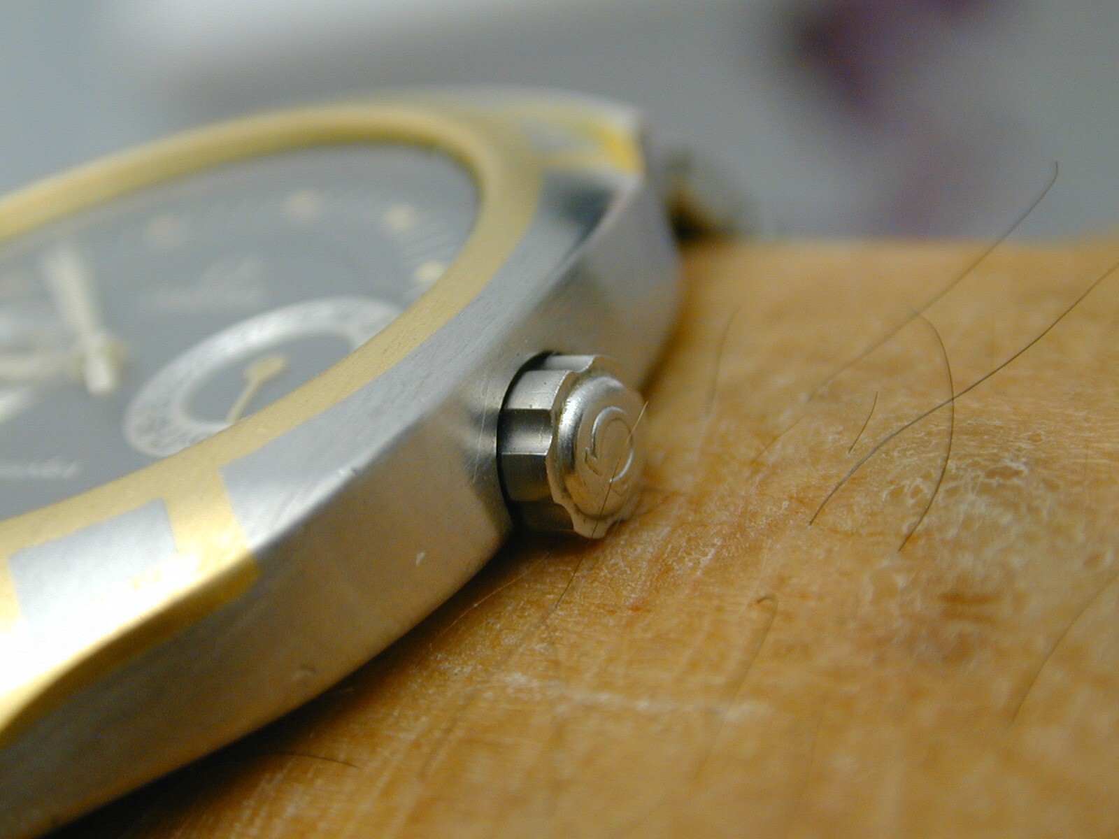 OMEGA SEAMASTER 18K AND STAINLESS STEEL AS PICTURED