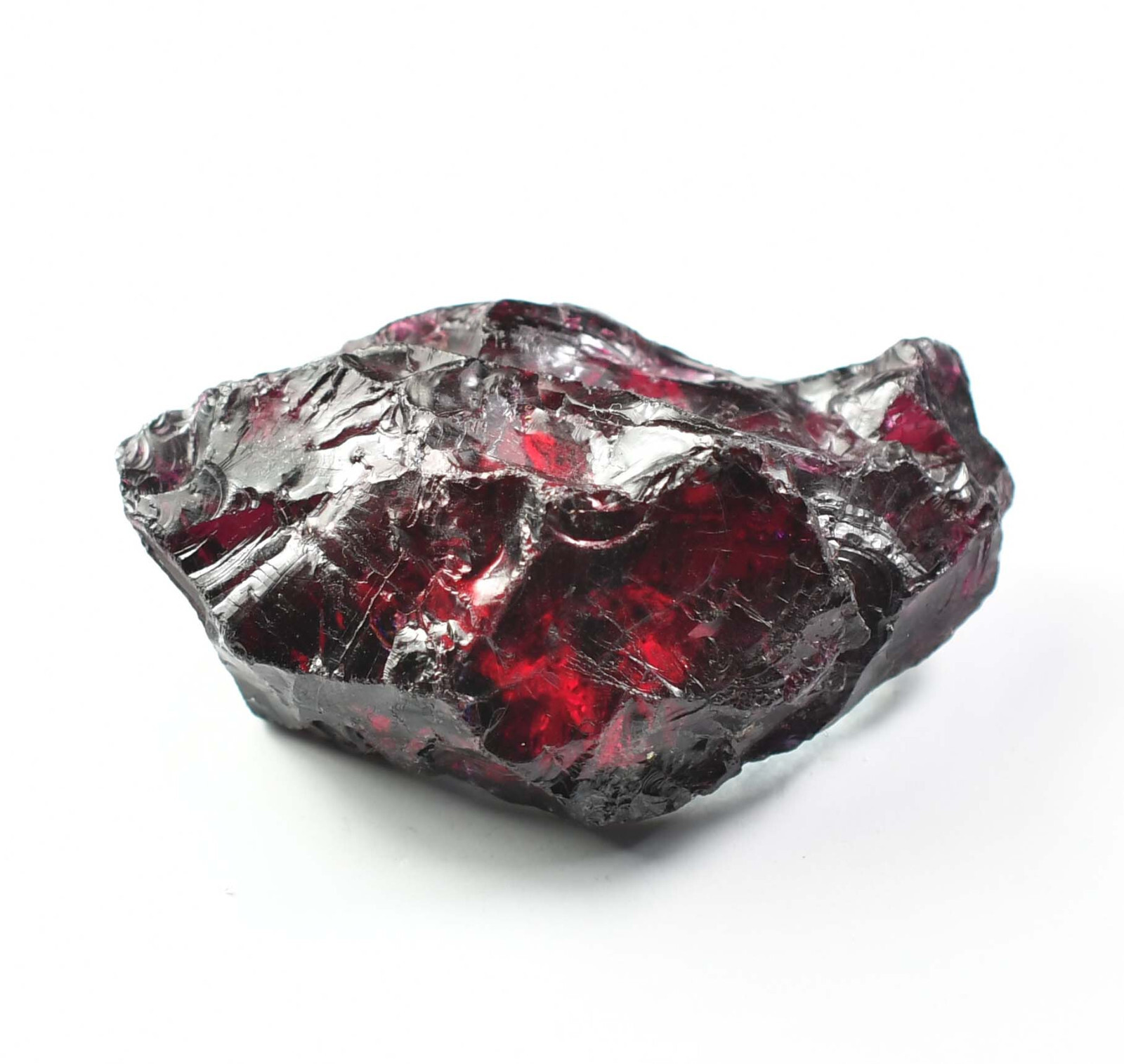 Very Rare Natural Unheated, Untreated Red Painite Rough 99.20 Ct GIT Certified