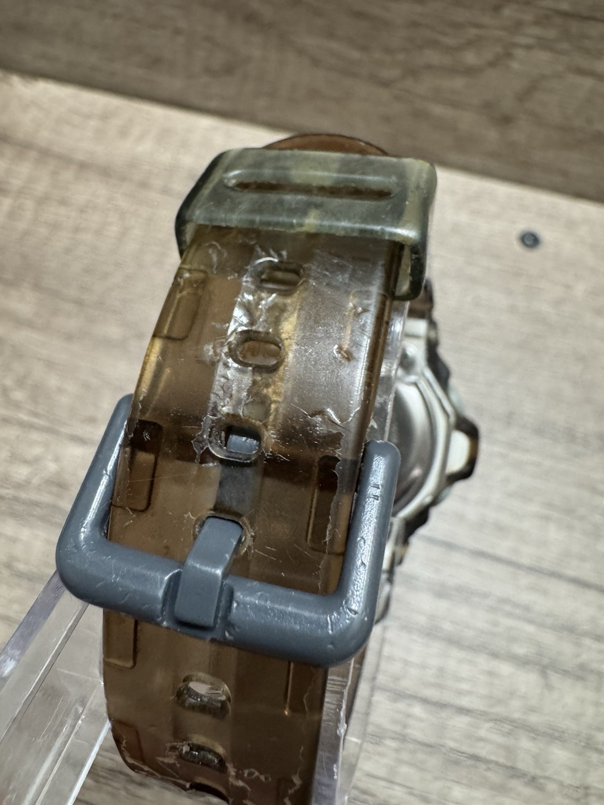 Casio Baby-G Transparent 3189 BG-169R Digital Watch Untested