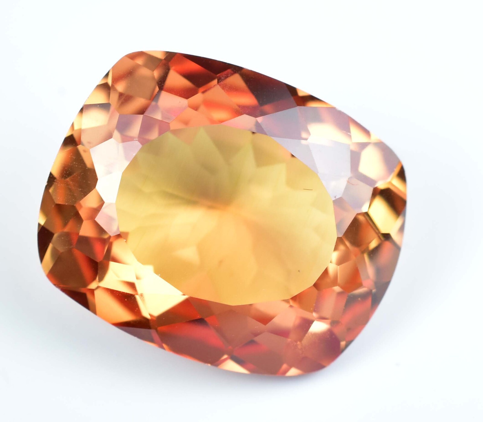 21.25 CT Natural Orange Spessartite Garnet AGL Certified Rare Loose Gemstone