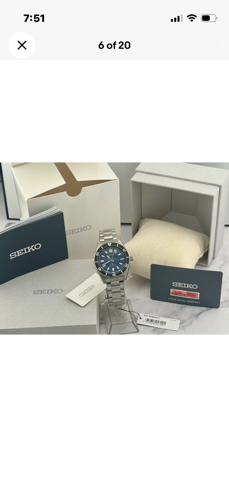 Seiko Prospex Automatic Diver Special Edition Save The Ocean SPB 297J1