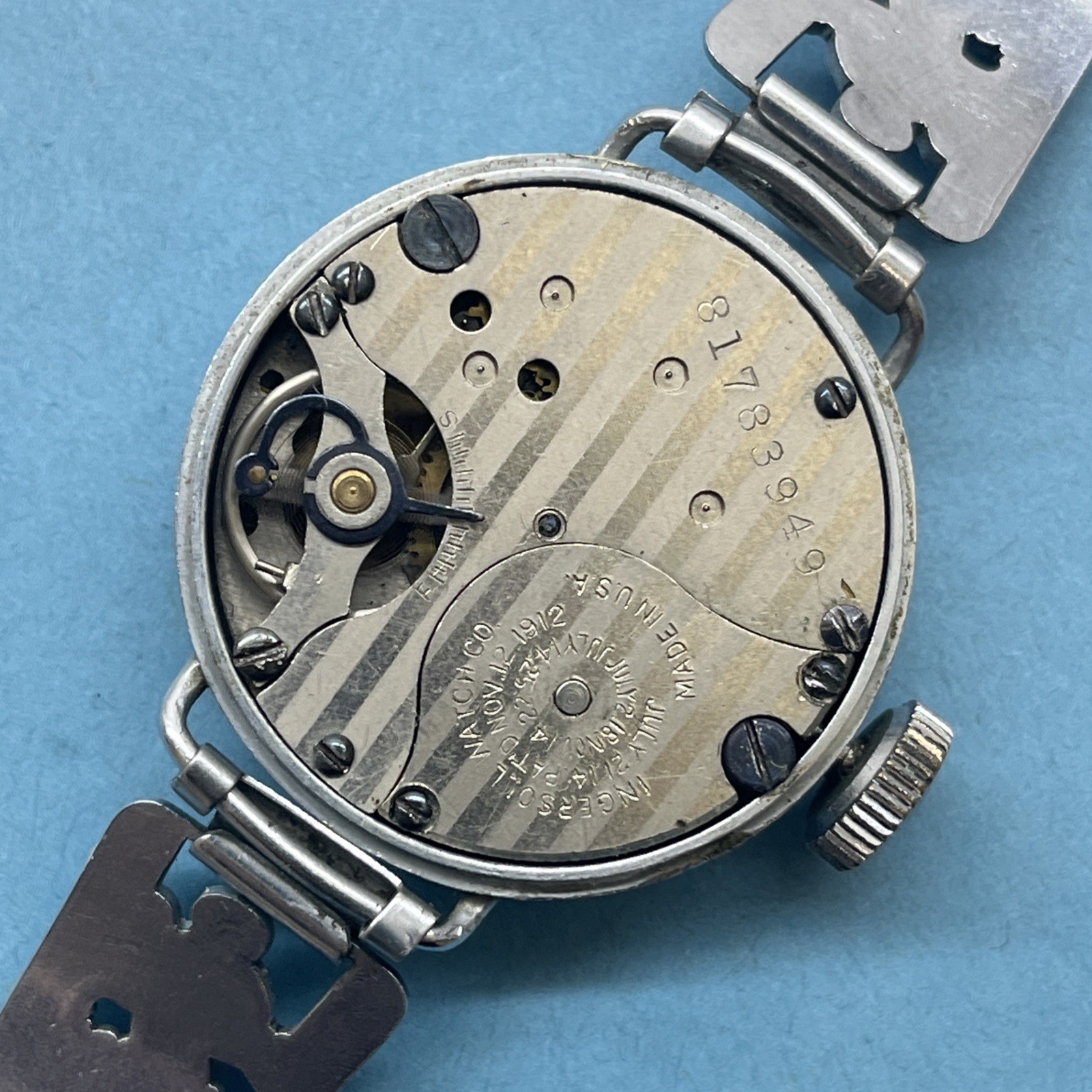 Rare Original 1933 Ingersoll Mickey Mouse Wrist Watch Disney Spares Repair