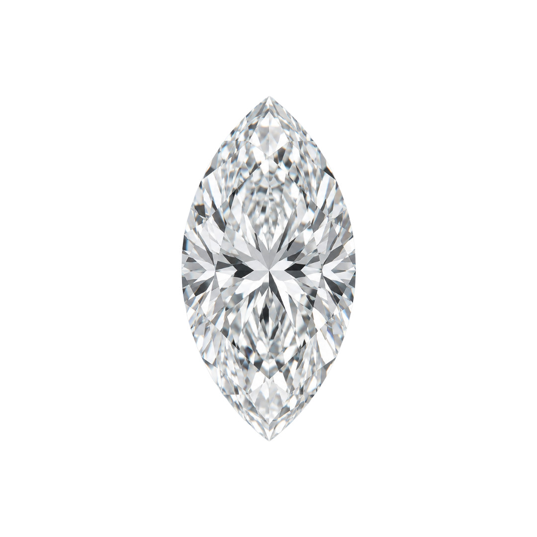 1.50 Ct Marquise F Color VVS2 Clarity STONE IGI Certified Lab Grown CVD Diamond