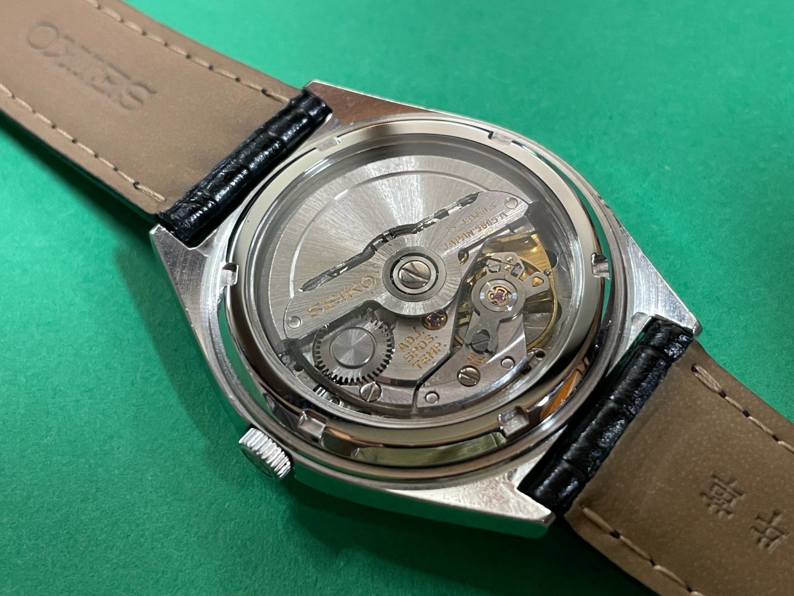 Seiko Grand Seiko 56GS 56KS See-Through Case Back SUS316L From Japan