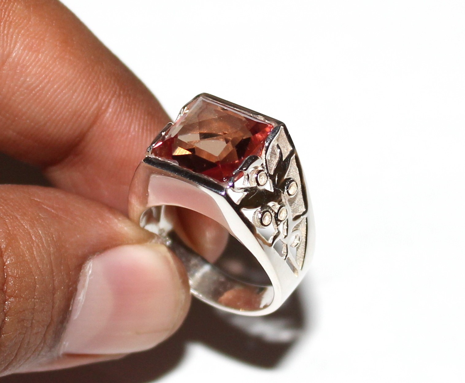 Genuine Color Change Zultanite Ring, Sterling Silver Vintage Jewelry