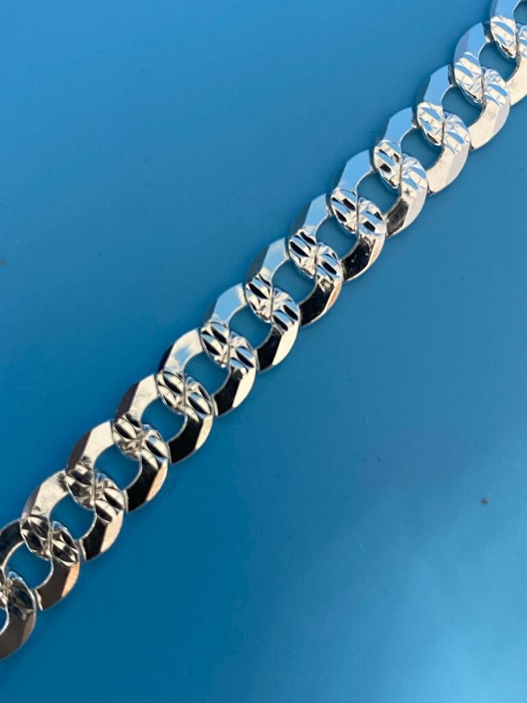 cadena de plata 925 para hombre italiana