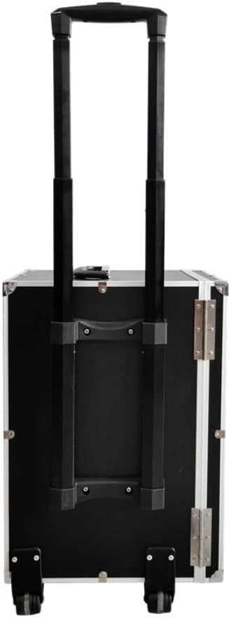 Rolling Jewelry Trolley Case with Drawers Sturdy Case for Travel and Vendor Show