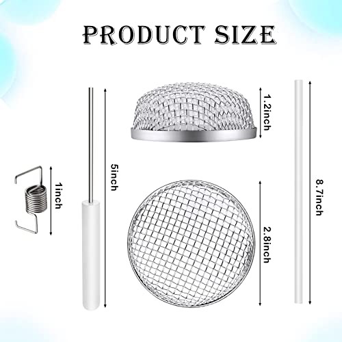 RV Flying Insect Screen, 2 Pack Furnace Vent Cover,Heater Vent Cover, 2.8in 2PK