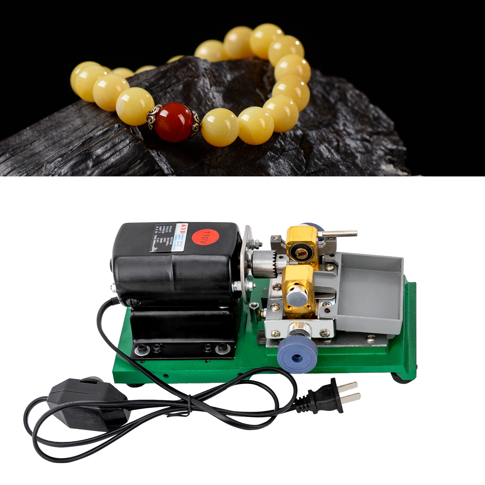 Jewelry Jade Pearl Stepless Drilling Holing Driller Tools Pearl Drilling Machine
