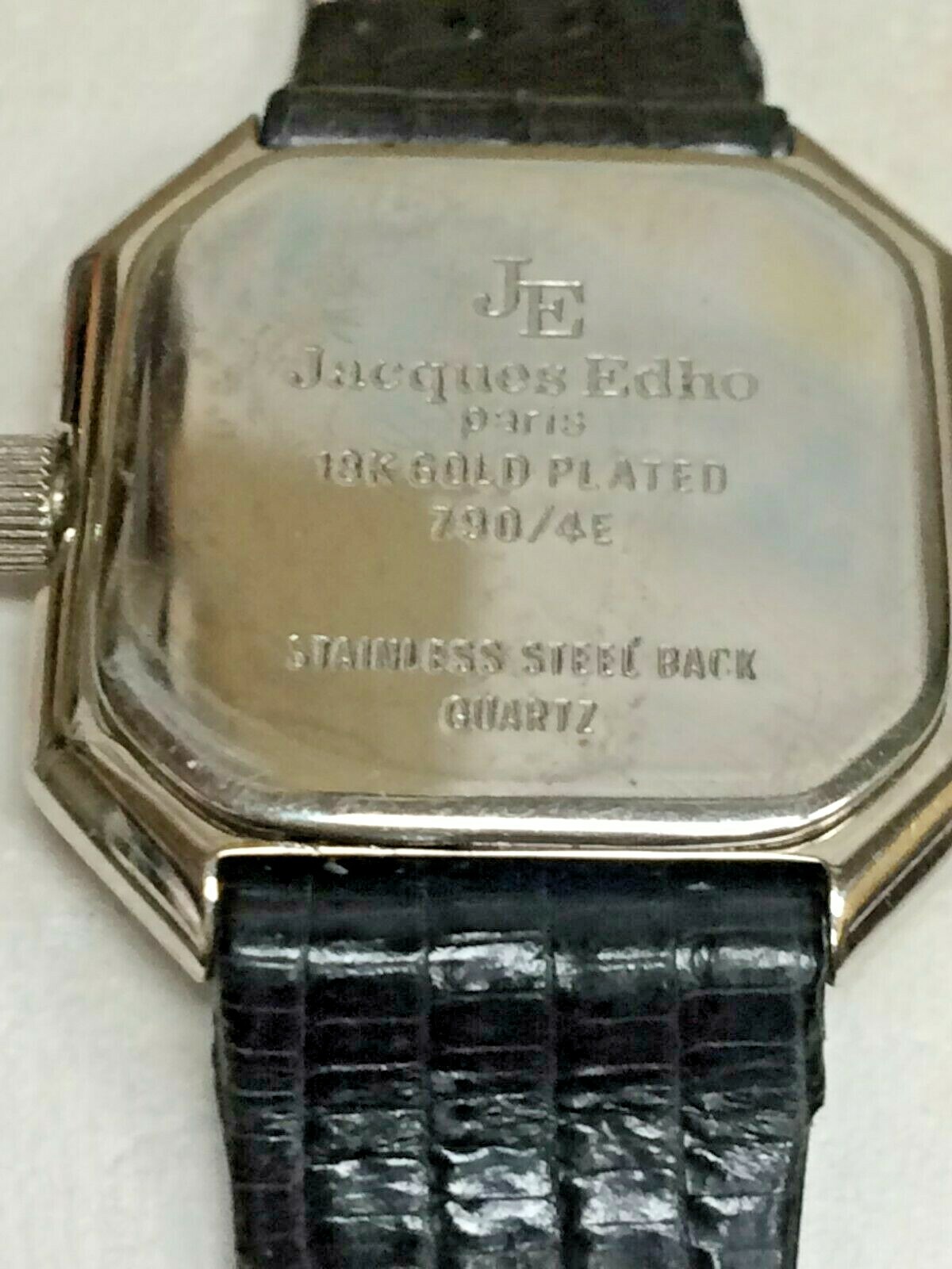 LADIES JACQUES EDHO SWISS QUARTZ MOVEMENT WATCH