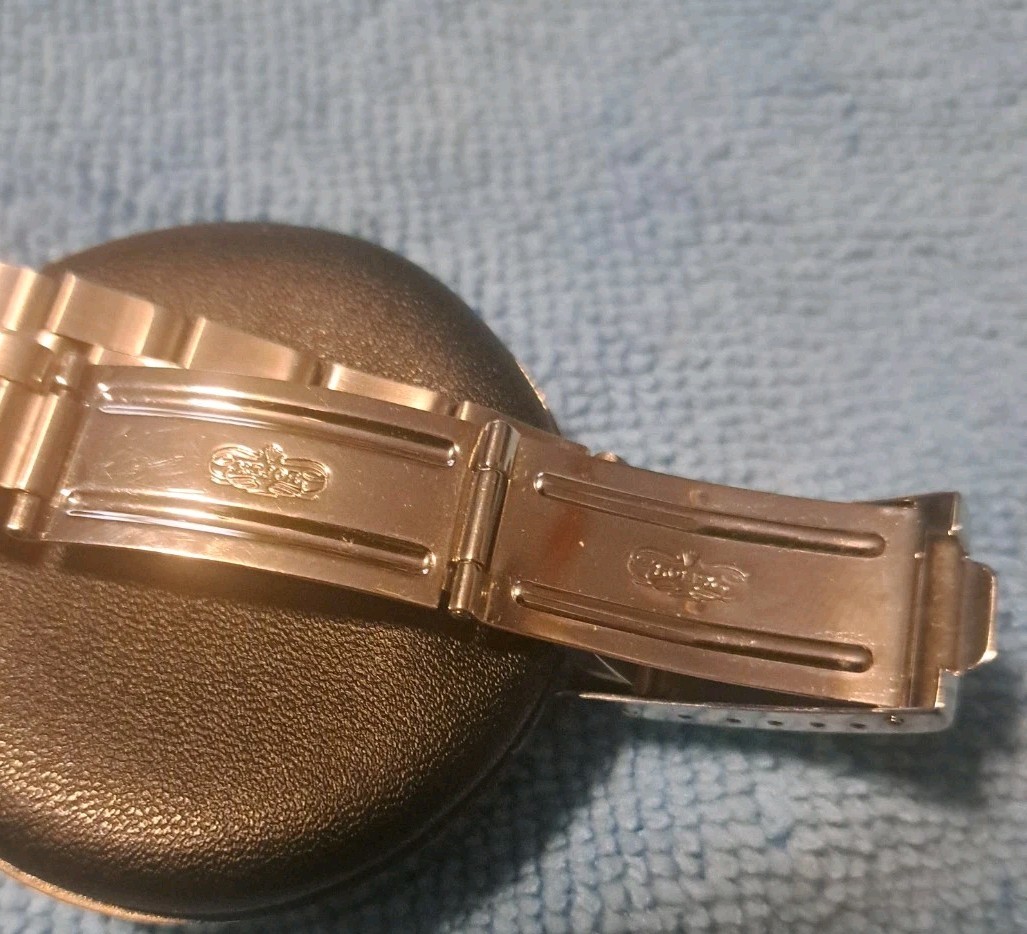 Rolex 5500 Refinished Explorer Dial Vintage Oyster Perpetual Cal 1560 Butterfly