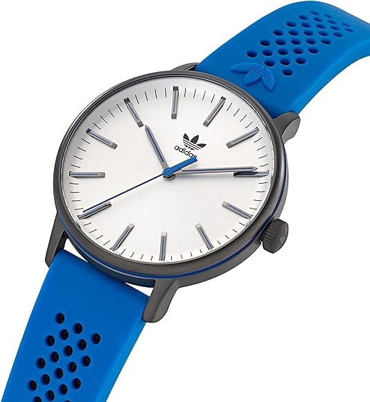 ADIDAS STYLE CODE ONE AOSY22019 Silicone Blue Grey Sub 50mt Watch