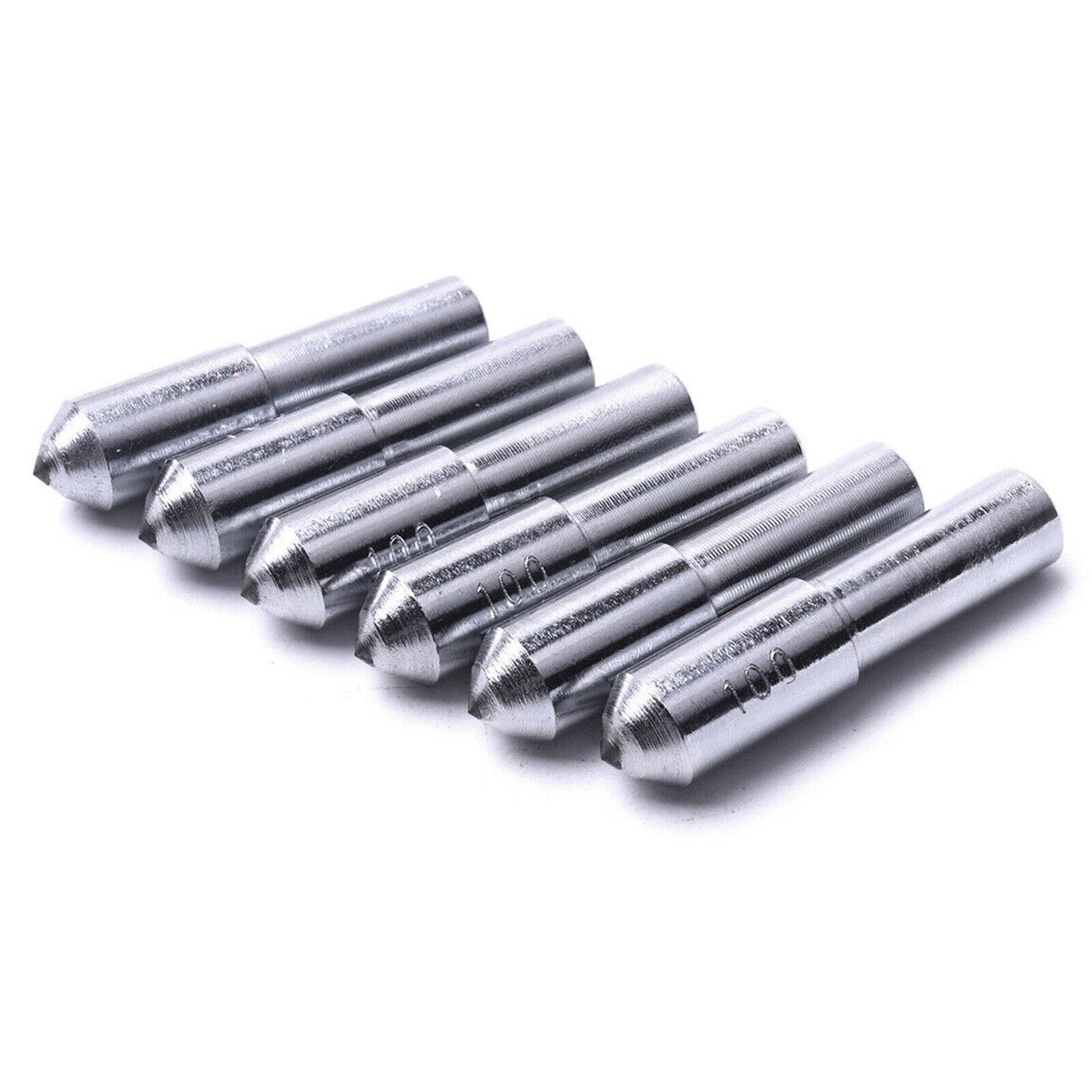 6pc Diamond Dresser Set – Single Point Grinding Wheel Dresser Tool with Tapered
