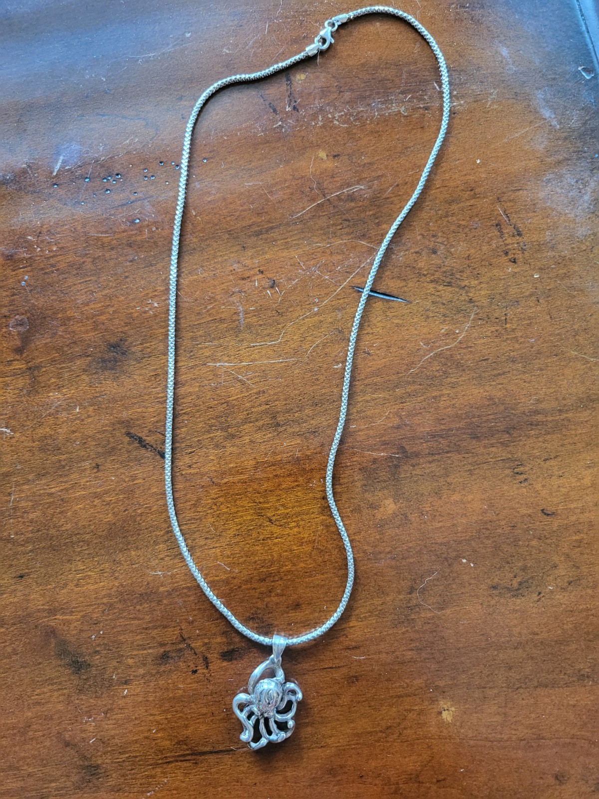 925 Sterling Silver Diamond Cut Chain Necklace Vior Approx 3mm About” Octopus