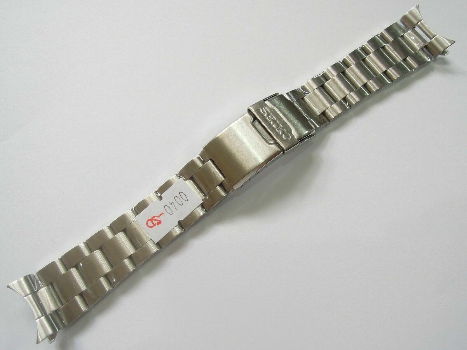 NEW 22MM STAINLESS OYSTER SOLID BRACELET DIVERS 10BAR SKX031-033 (7S26-0040)