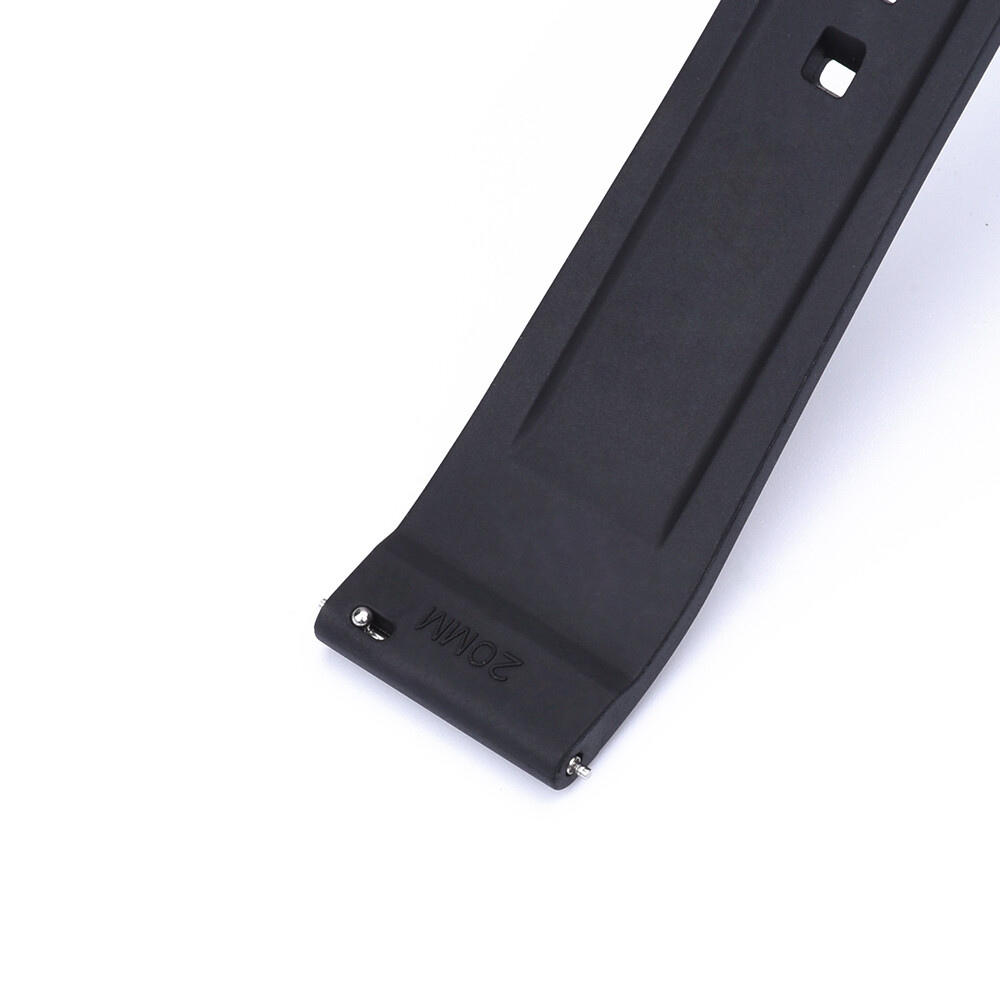 FKM Rubber Summit Style Strap – Quick Release Spring Bars & Locking Keeper