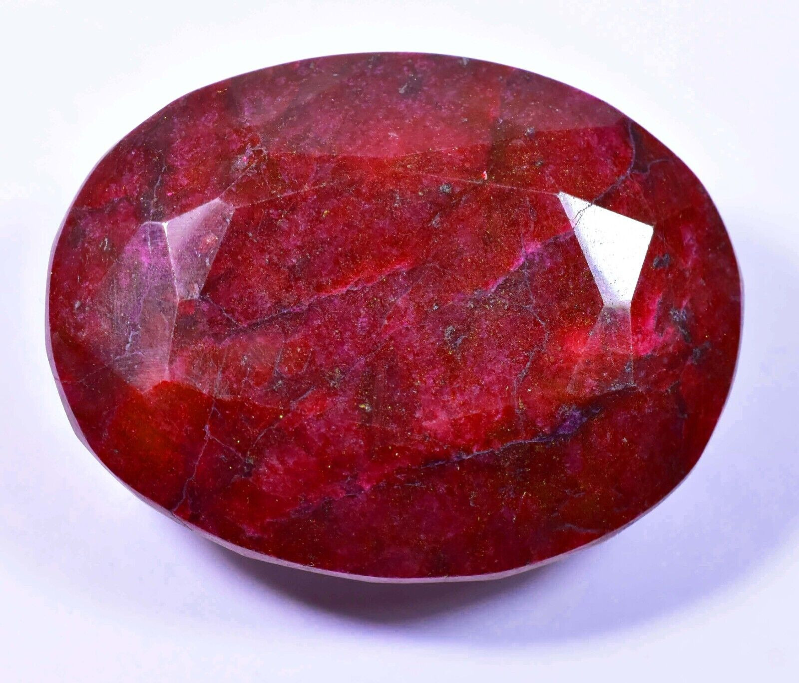 RARE 454.60 Ct Natural HUGE Red Ruby CERTIFIED Museum Grade Oval Loose Gemstone