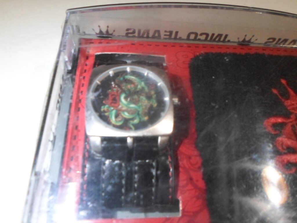 JNCO jeans watch + wrist band Vintage Rare 90s Y2K goth rave skater retro New