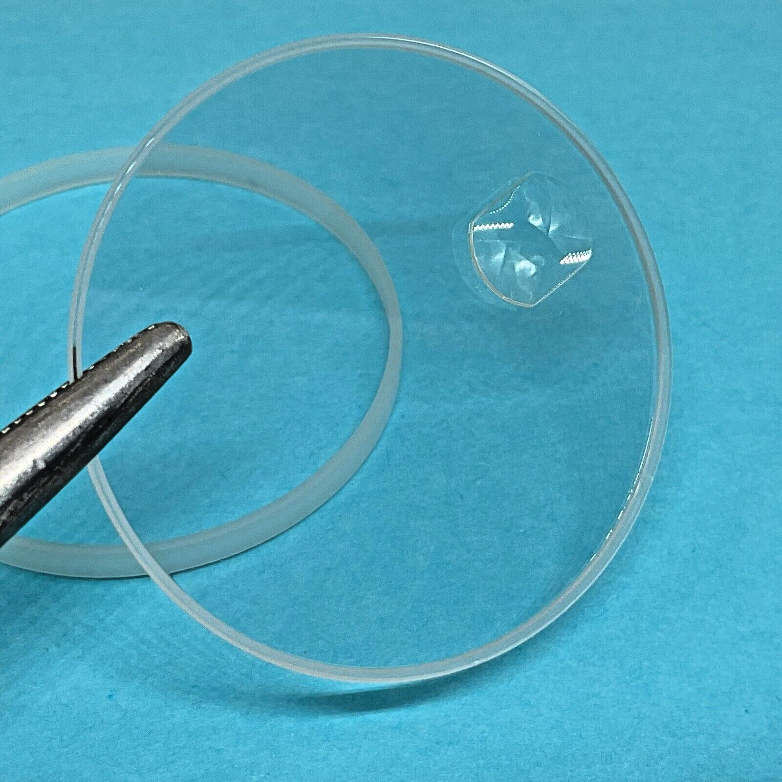 SWISS QUALITY SAPPHIRE CRYSTAL FOR ROLEX DATEJUST 25-295C WITH TEFLON GASKET