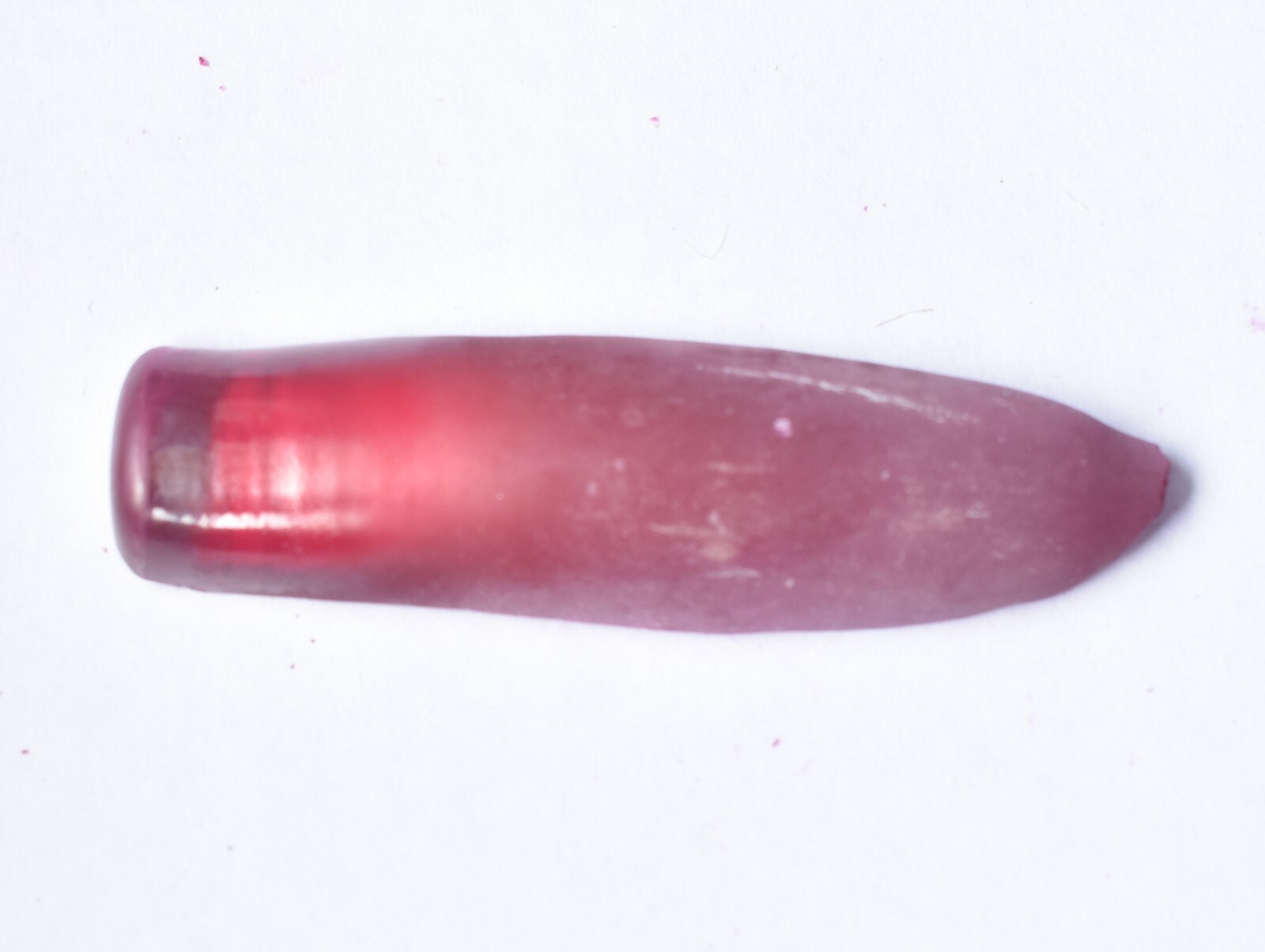 Natural Red Ruby Corundum 249 Ct. Specimen Crystal Pencil Rough Loose Gemstone