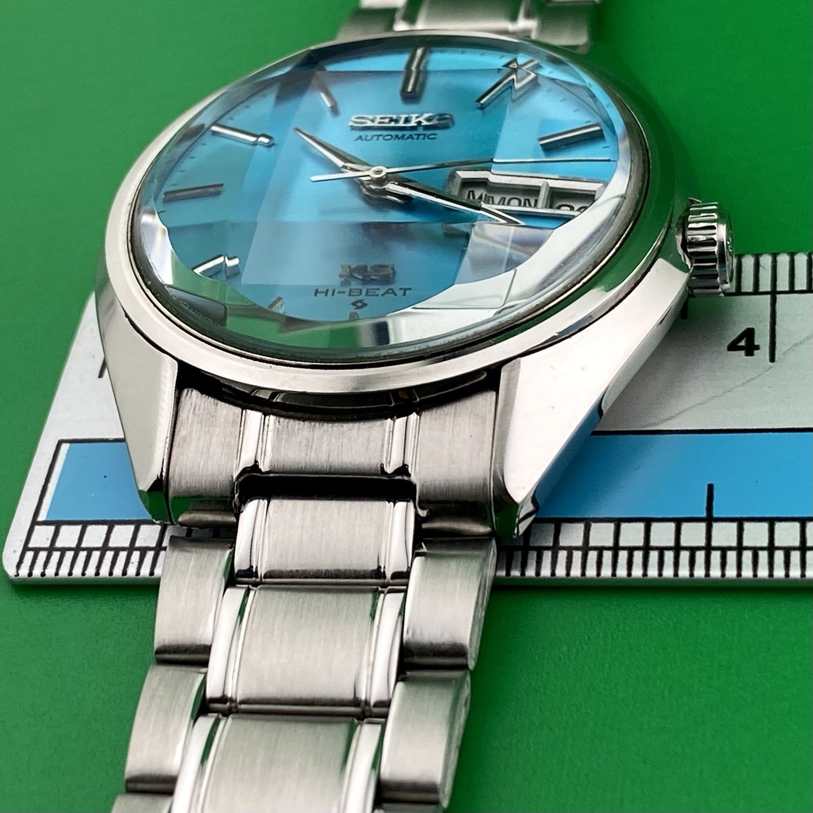 Rare King Seiko Grammar Of Design w/ Caseback – Vintage 73 KS 5626-7113 Serviced
