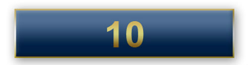 New “10 Years of Service” Blue Citation Bar Lapel Pin