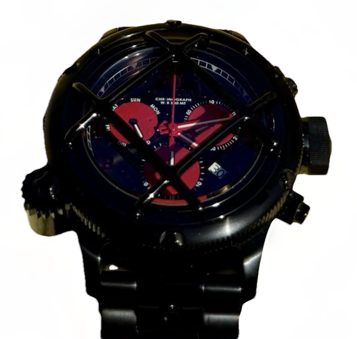 Invicta Nautilus 29263 Black Label Chronograph Ltd Ed 049/150 200M Box