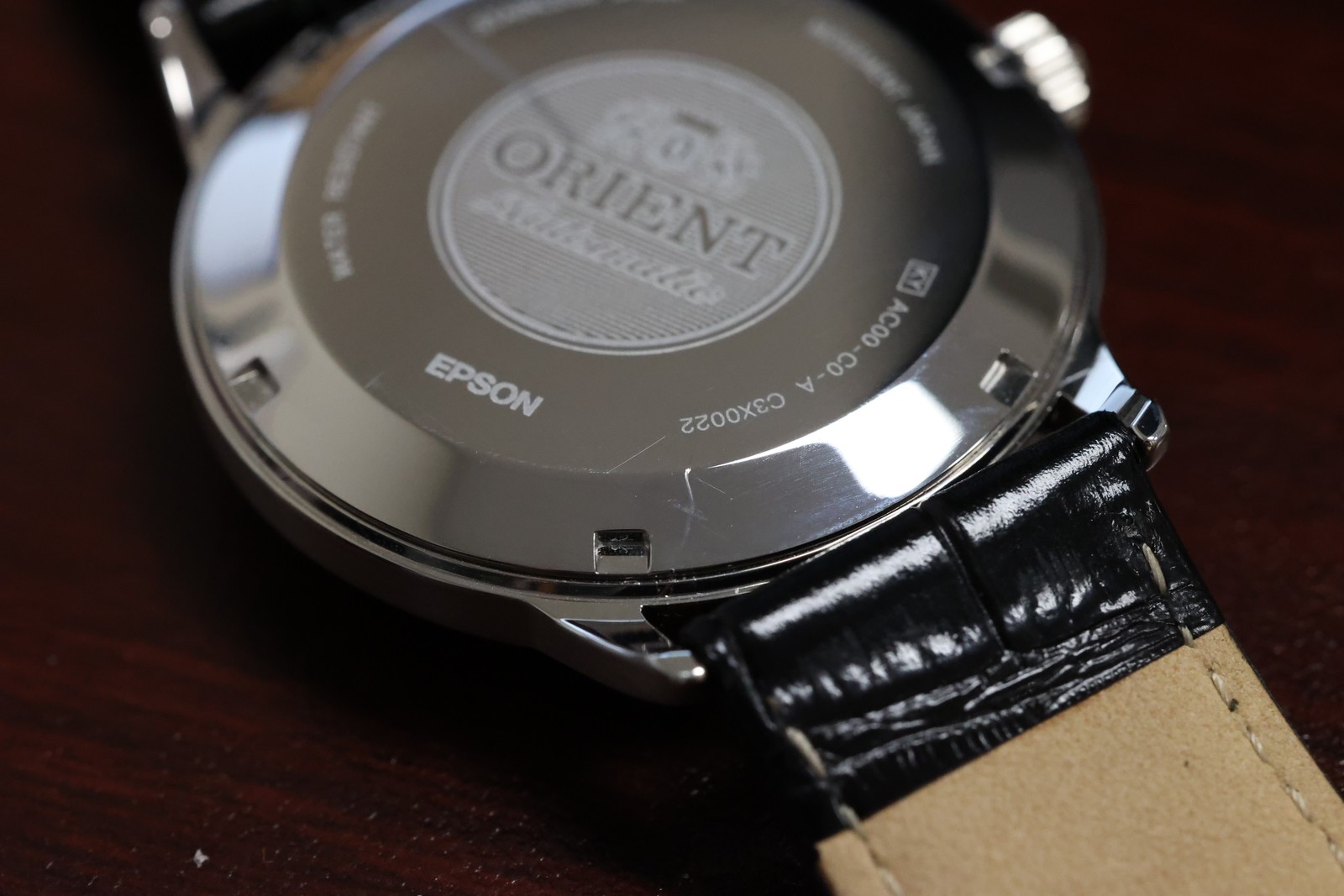 Scratch and Dent Orient Bambino Version 1 TAC00004B0 AC00004B Black Dial